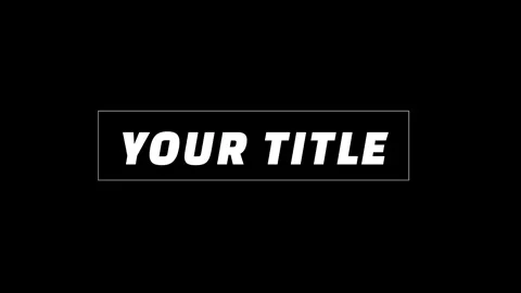 Animated white rectangular frame outline glowing on a black background for Video stock 346215232