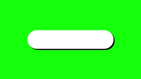 Animated white rounded rectangle shape expanding on green screen background.. Stock Footage 344352645