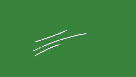 Animated Wind and Swish Elements Green Screen – Hand Drawn Speed Lines FX Stock Footage 330467414