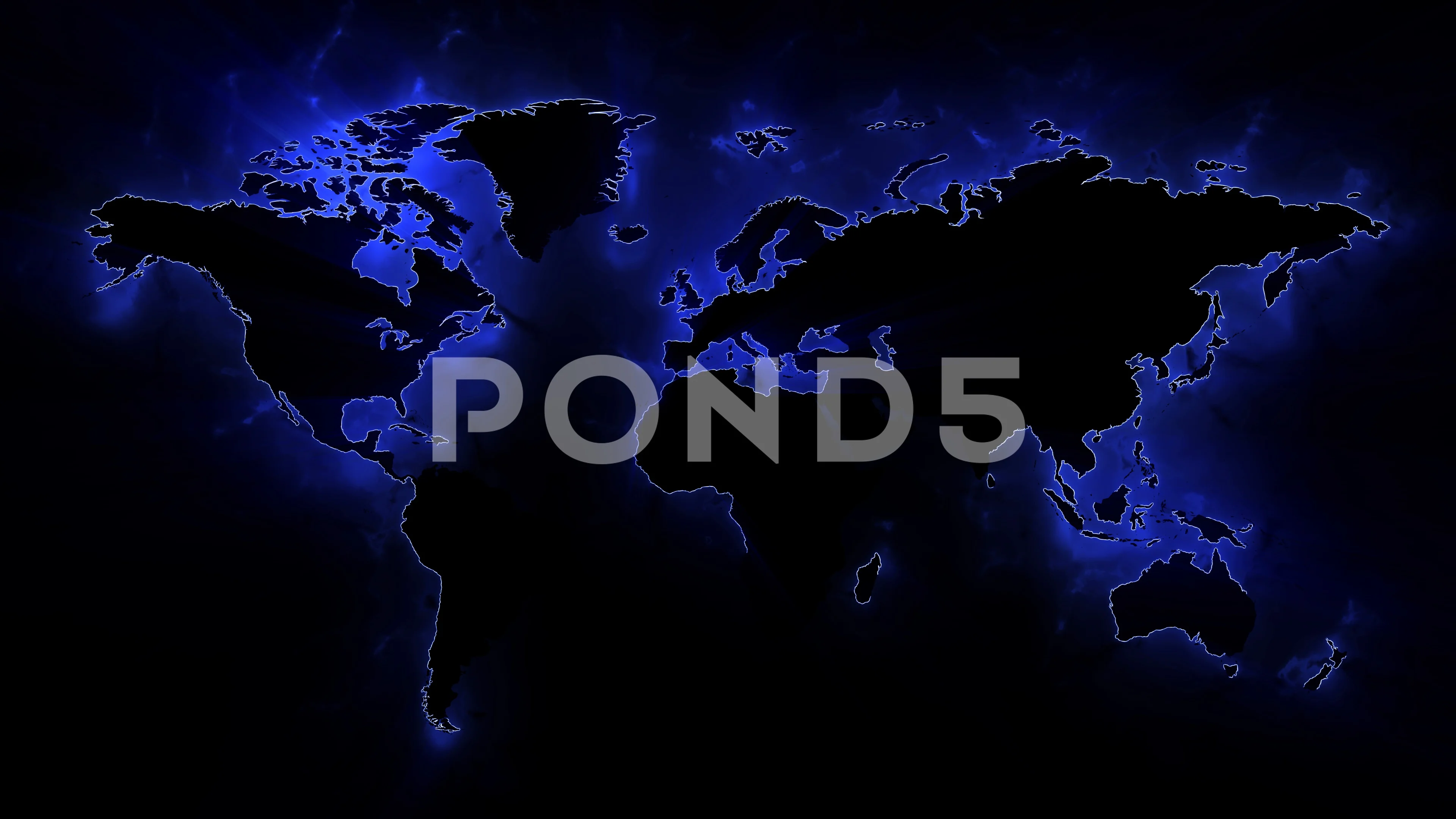 animated world map
