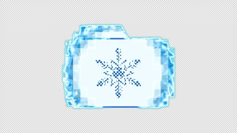 Animated y2k style document folder icon Video stock 295918063