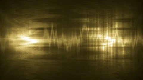 Animated Yellow Background with Light Effects Stock Footage 207431515