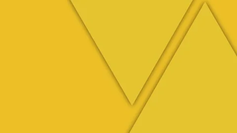Animated yellow background with triangles Stock Footage 286853104
