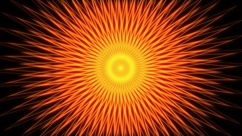 Animated yellow sun rays background. | Stock Video | Pond5