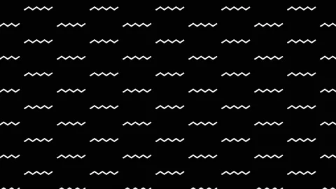 Animated Zig Zag Background Loop 4K 動画素材 148457530