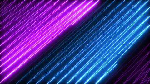 Animated zig zag neon light seamless loop modern motion graphics background Stock Footage 148962016