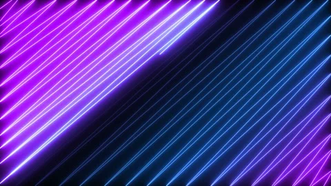 Animated zig zag neon light seamless loop modern motion graphics background Video stock 148962178