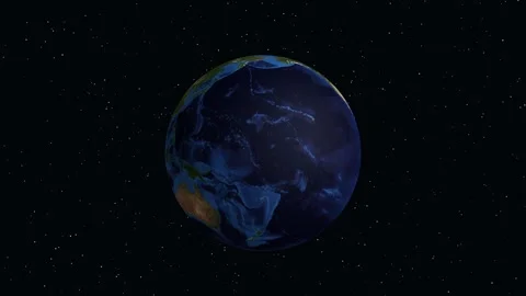 Animated Zoom from Outer Space to Marrakech Morocco with Data Overlay Stock Footage 333548694