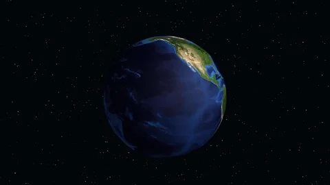 Animated Zoom from Outer Space to Volgograd Russia with Data Overlay Stock Footage 333606613