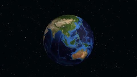 Animated Zoom from Space to La Crosse Wisconsin with Data Overlay Stock Footage 337983980