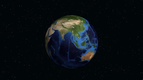 Animated Zoom from Space to Sandusky Ohio with Geographic Data Overlay Stock Footage 333374095