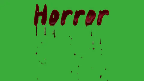 Animating Blood Drips for Horror: Dive into the Darkness Stock Footage 252652740