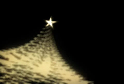Animating Christmas tree Stock Footage 574751