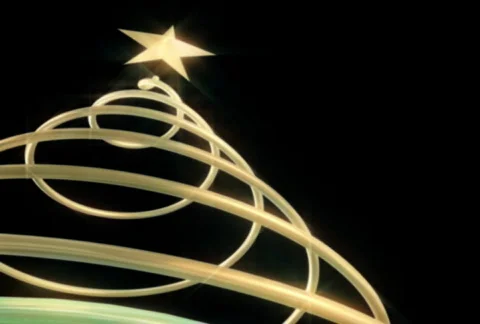 Animating Christmas tree Stock-Footage 574765
