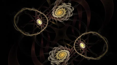 Animating complex fractals Stock Footage 60650363