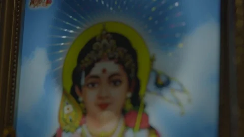 Animating frame of goddess in Kuala Lumpur Stock Footage 111278409