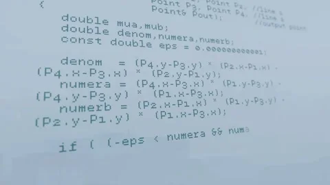 Animating mathematical equations and code on white background Stock Footage 325705815
