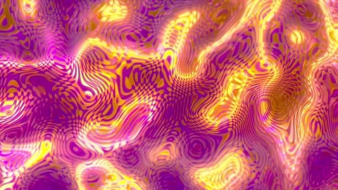 Animating Optical Wave Deformation 03. 4K Video stock 292608720