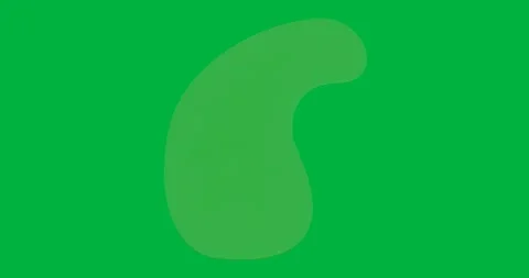Animating turquoise noise shifting over orange blob on transparent canvas, curve Stock Footage 347311523