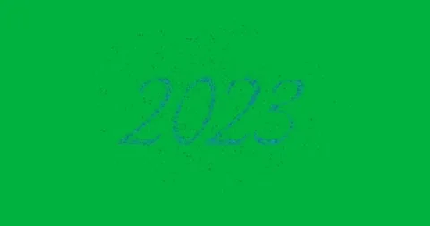 Animation of 2023 and fireworks exploding on white background Stock Footage 318700556