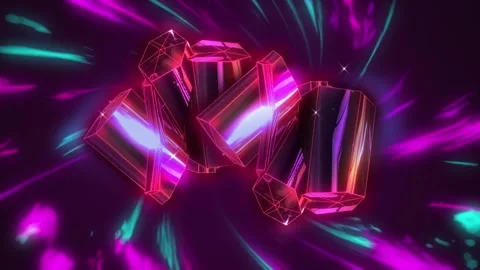 Animation of 3d bars over multicolored wave pattern against black background Video stock 245977055