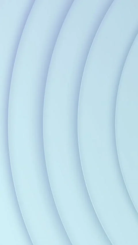 Animation of 3d circles pattern moving on seamless loop on white background Stock Footage 342805888