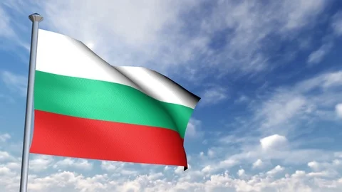 Animation of 3D Flag Stock-Footage 89998946