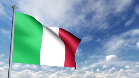 Animation of 3D Flag 스톡 동영상 89999093