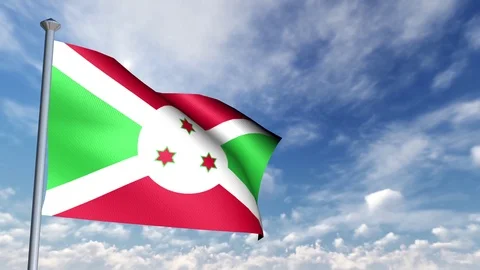 Animation of 3D Flag 스톡 동영상 90264121