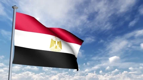 Animation of 3D Flag Stock-Footage 90264155