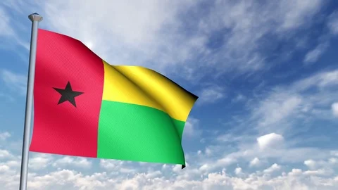 Animation of 3D Flag 스톡 동영상 90264196