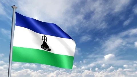 Animation of 3D Flag 스톡 동영상 90264230