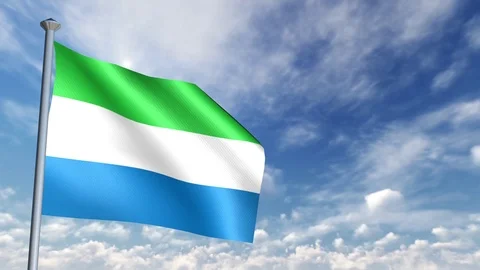 Animation of 3D Flag 스톡 동영상 90264309