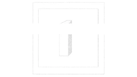 Animation 3d numbers 1 to 3 to open the video white backgrounds Stock Footage 127709859