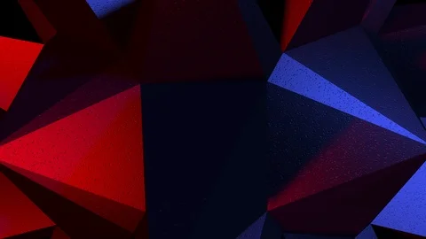 Animation 3D texture of rotating triangles. Stock Footage 122377841