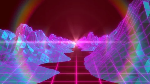 Animation of 3d topographic map Stock Footage 125677824