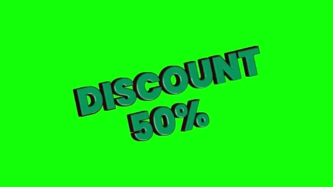Animation 50 off. Stock Footage 204828216