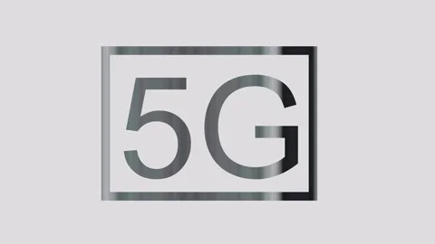 Animation 5g sign. Stock Footage 310596544