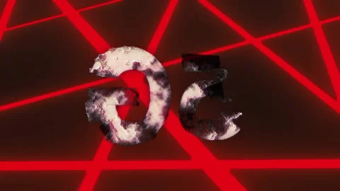 Animation of 5g text and data processing over neon pattern Stock Footage 310485495
