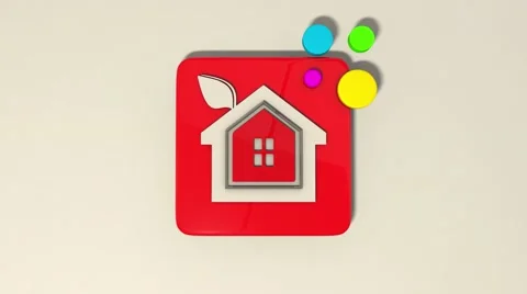 Animation about to lodge logo Stock Footage 49273671