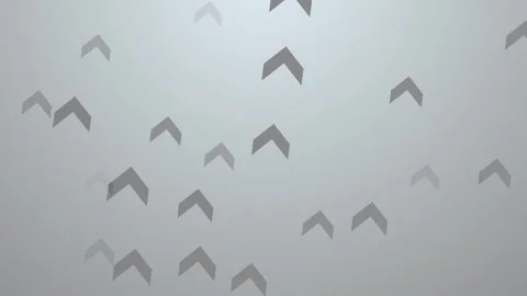 Animation of abstract arrows going up. Background of moving arrows. Stock Footage 308149049