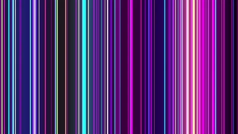 Animation of abstract background with colourful beams moving on camera Stock Footage 269796226