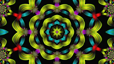 Animation of an abstract background consisting of multi-colored lines Видео 146267082