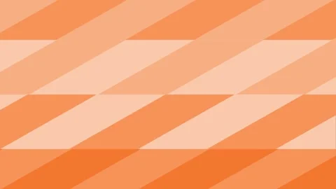 Animation of abstract background of orange geometric shapes. Stock Footage 313416757