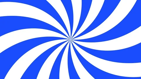 Animation abstract background with rotating colorful stripes. Seamless loop Stock Footage 88927318