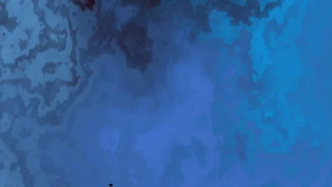 Animation abstract blue liquid paint pattern artistic design soft dark textures. Stock Footage 336889068