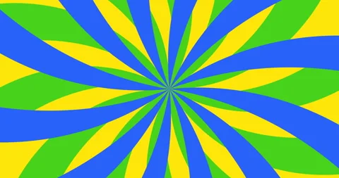 Animation of an abstract colorful background that rotates clockwise Stock Footage 130453940