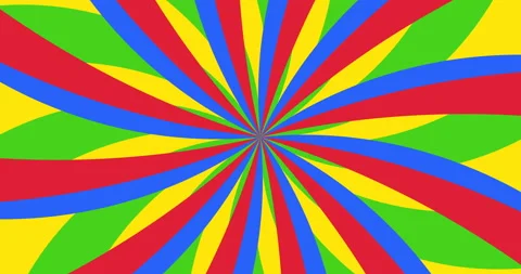 Animation of an abstract colorful background that rotates clockwise Stock Footage 130454175