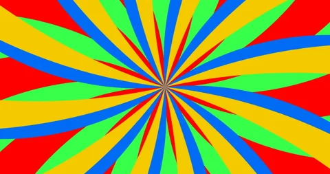 Animation of an abstract colorful background that rotates clockwise Stock Footage 130454393