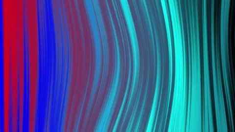 Animation Abstract Curved Lines Red Blue Background Stock Footage 296048838